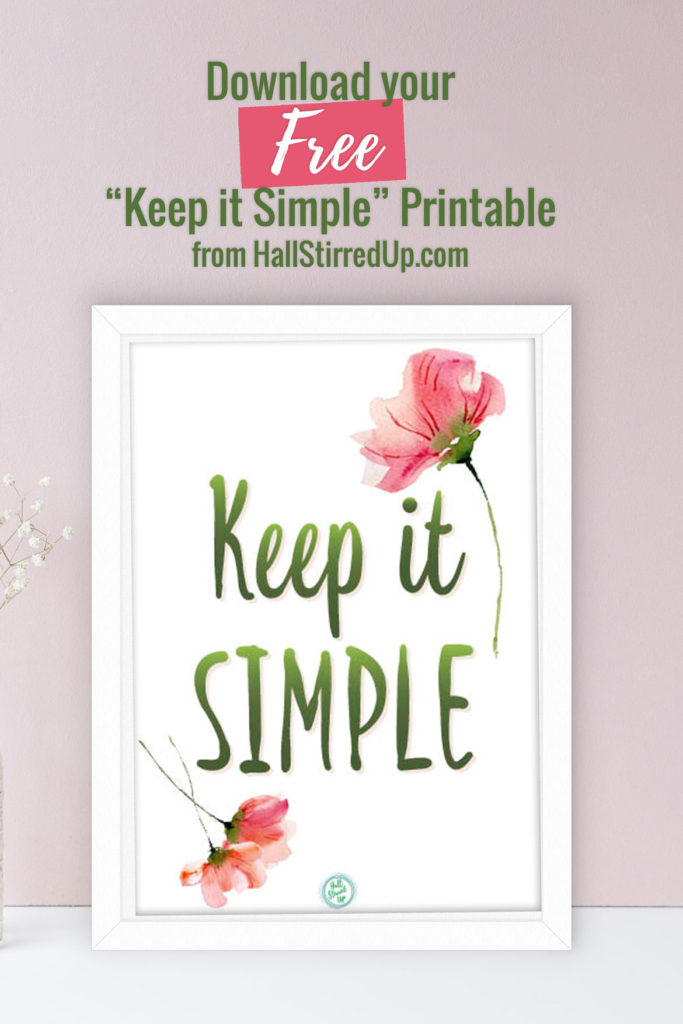 Enjoy Simple Pleasures! Monthly Motivation includes printable - Hall ...