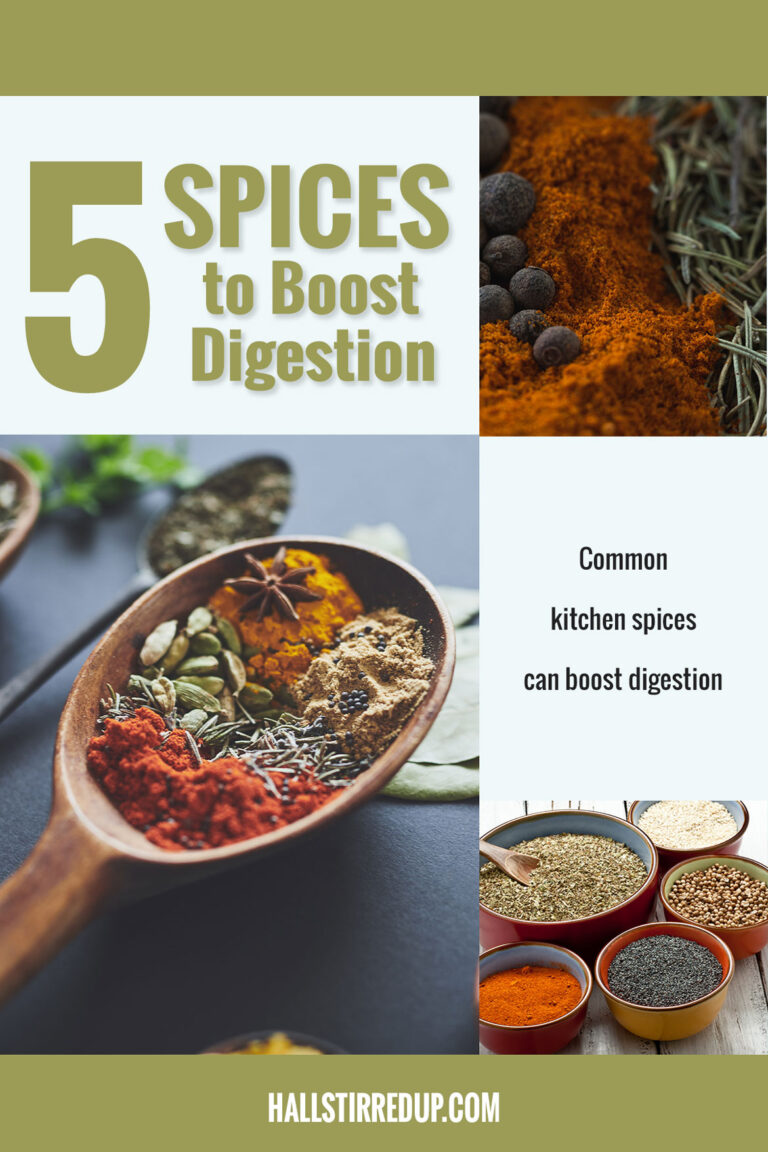 5 Spices to Boost Digestion - Hall Stirred Up