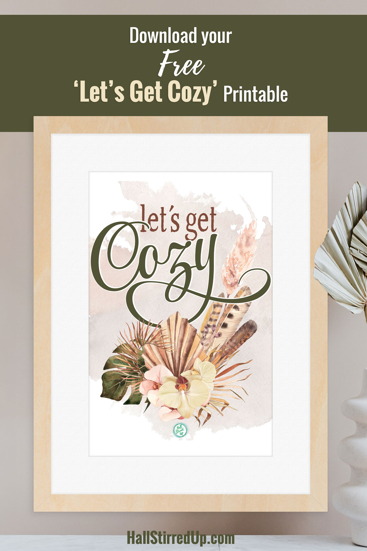 Let's Get Cozy Creating a Hygge lifestyle and a fun printable