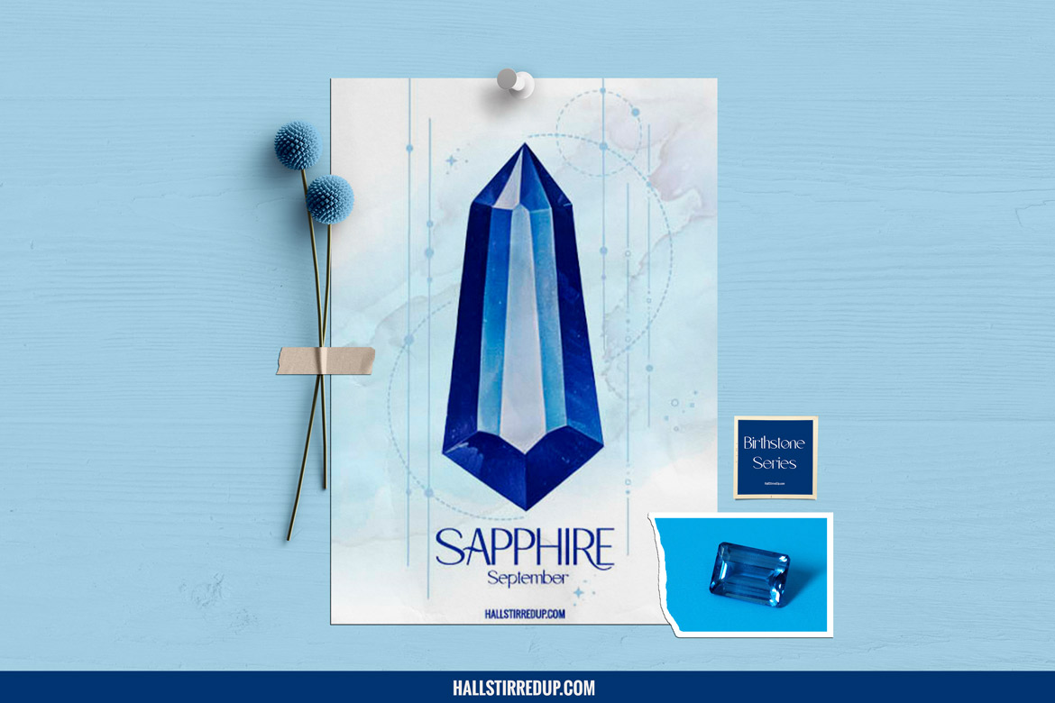 Stunning Sapphire is September’s Birthstone – with free printable