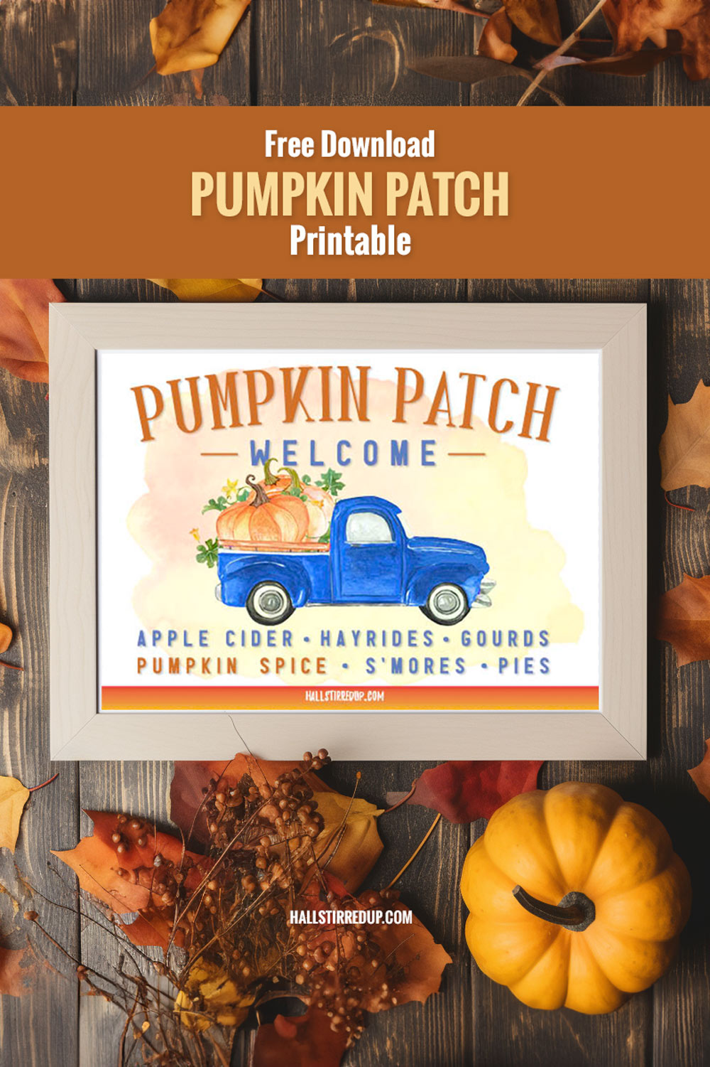 Welcome to the Pumpkin Patch! Free printable sign