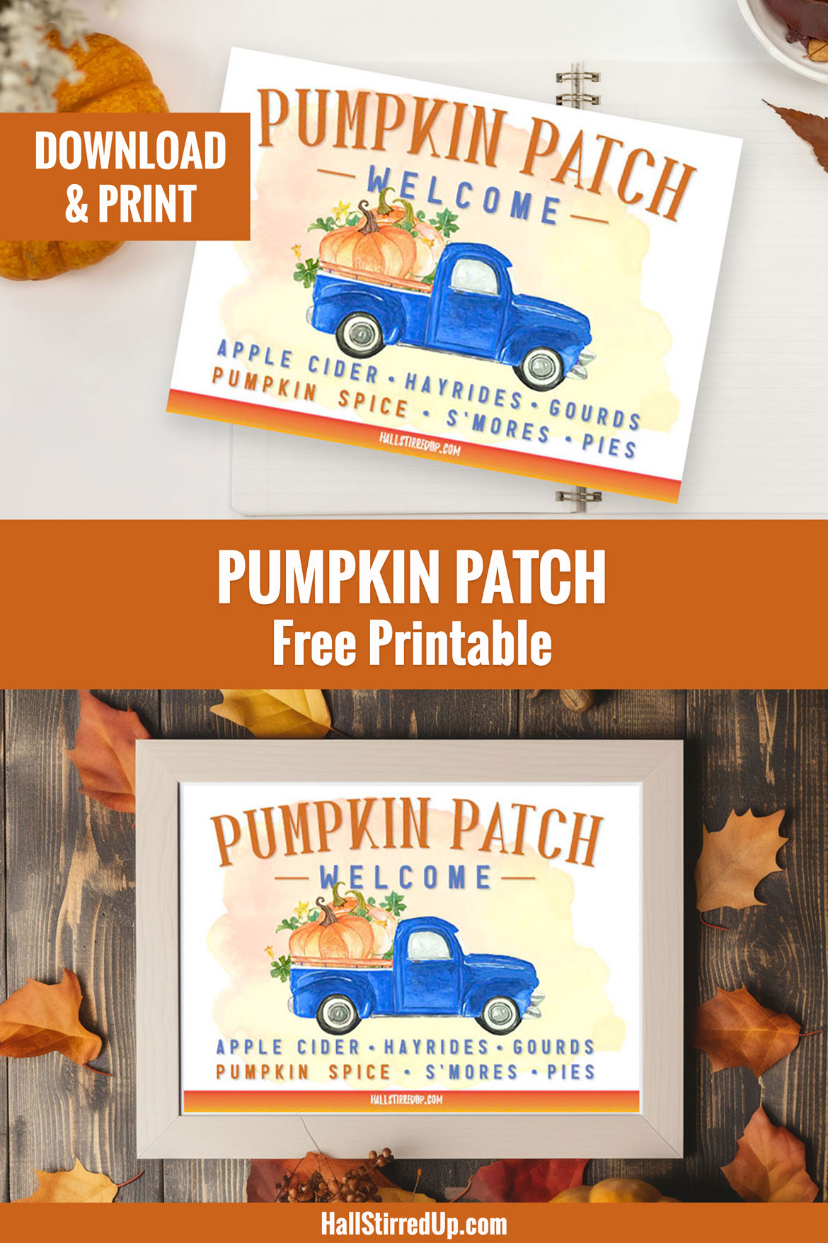 Welcome to the Pumpkin Patch! Free printable sign