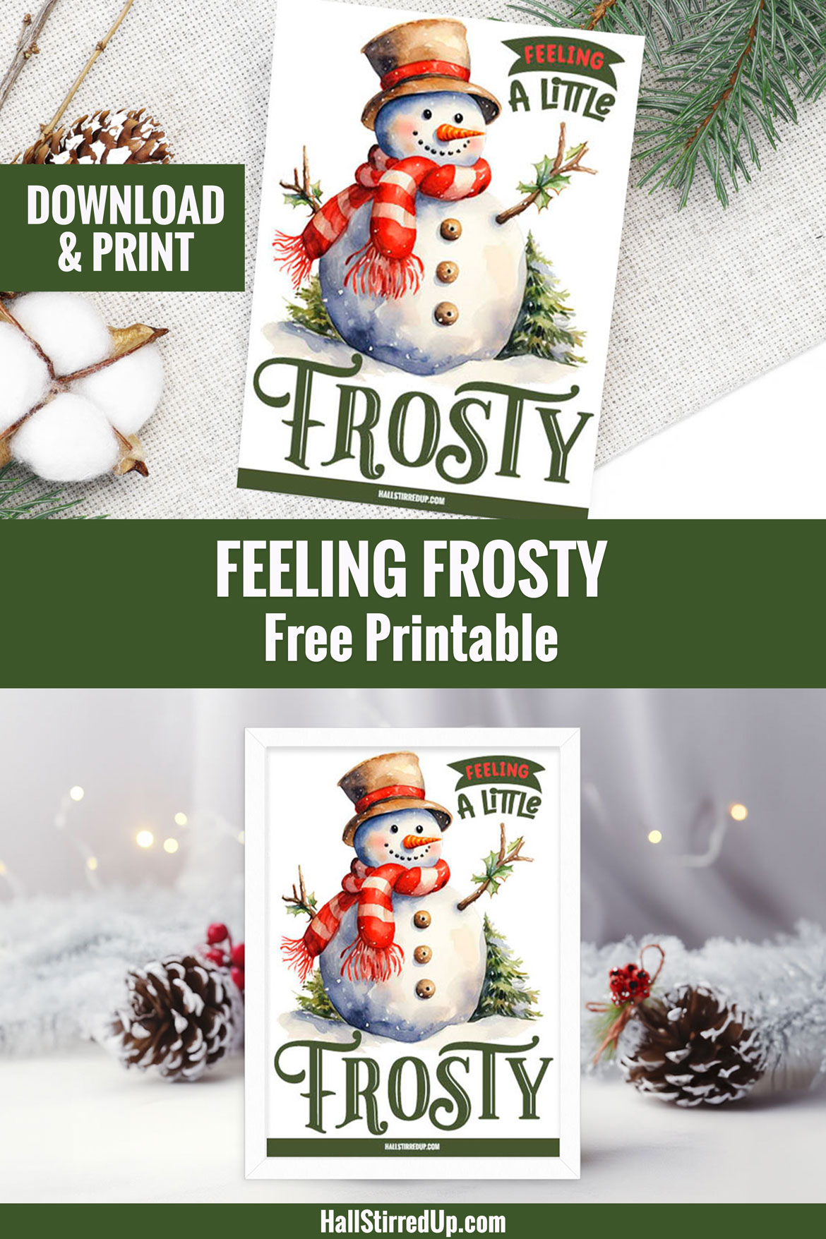 Feeling Frosty Download a free printable