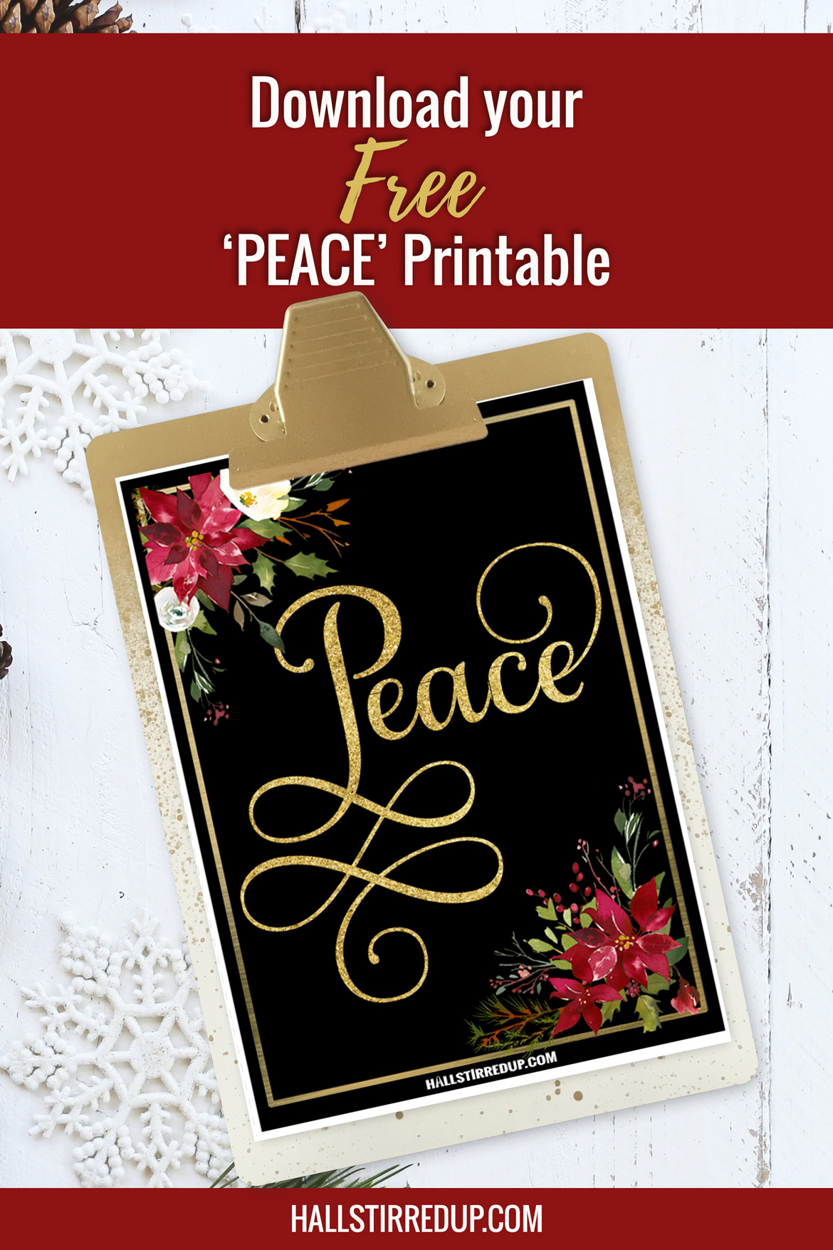 Simple tips to create Peace for Christmas