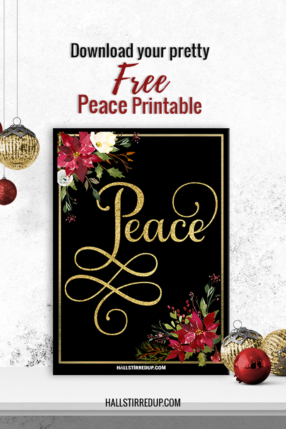 Simple tips to create Peace for Christmas