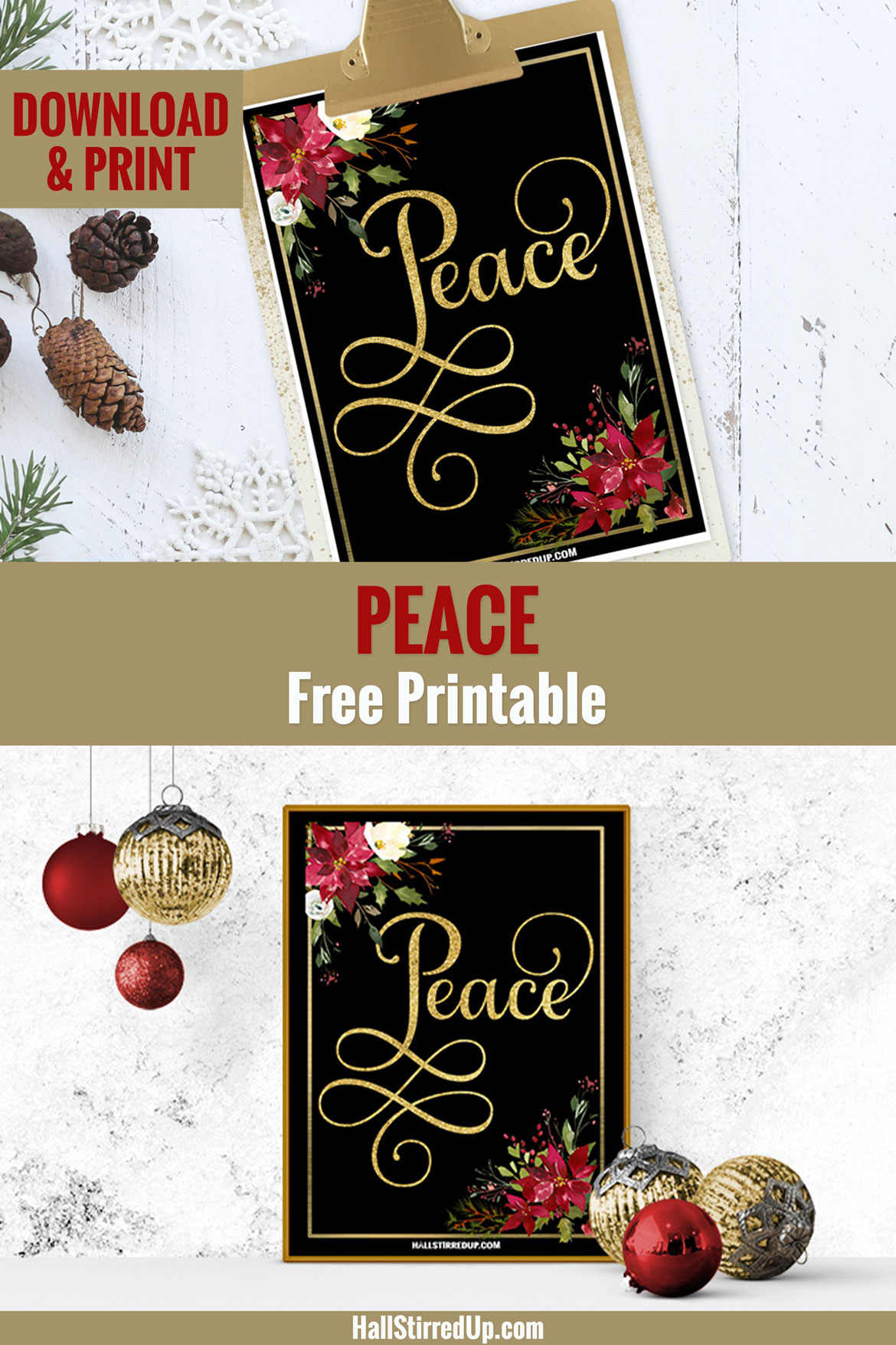 Simple tips to create Peace for Christmas