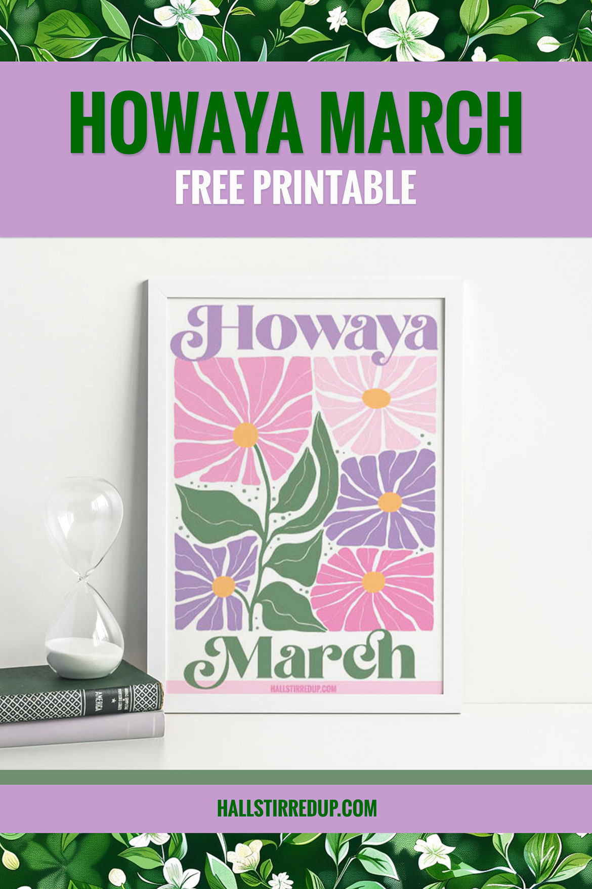 Say Howaya to March with a free printable