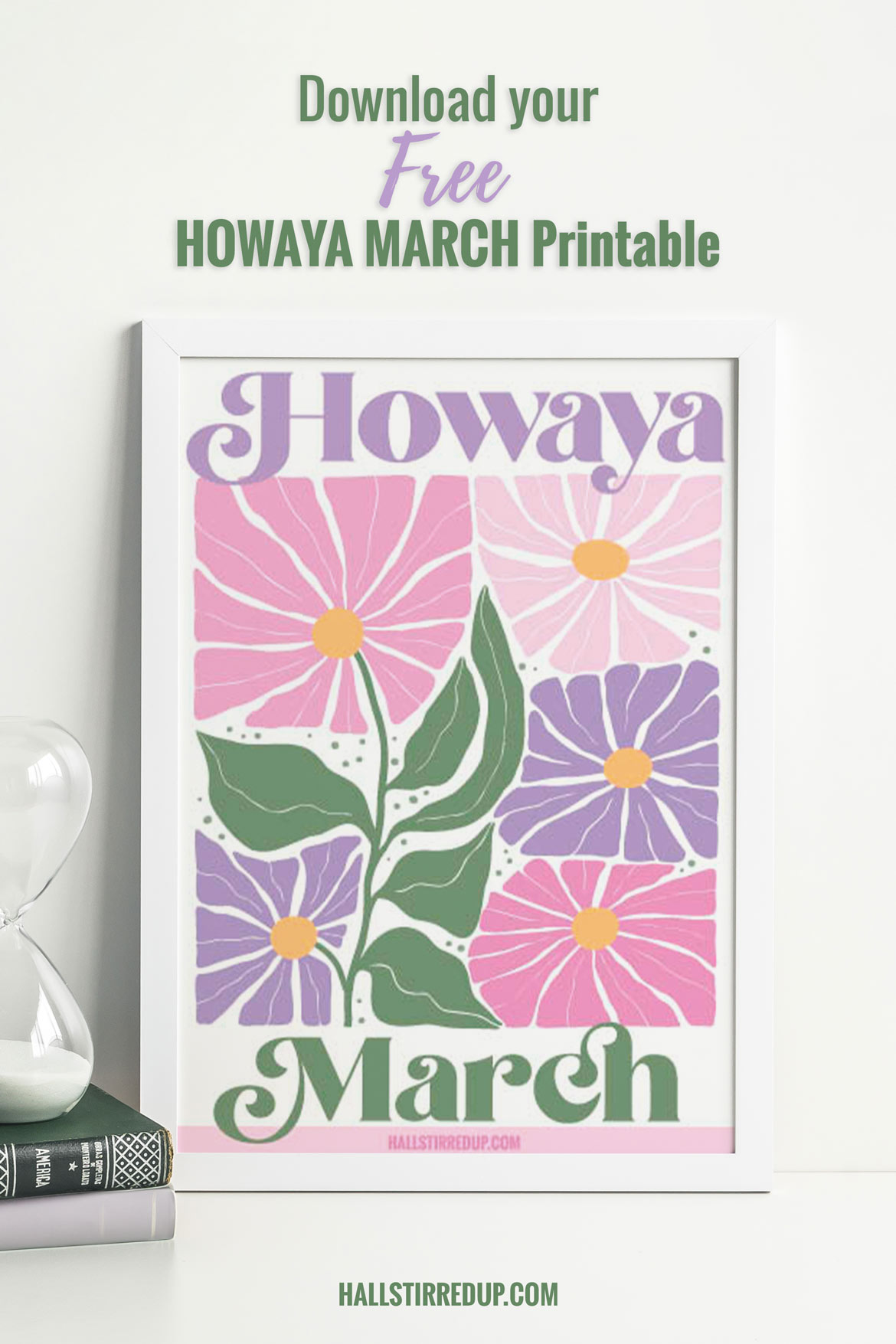 Say Howaya to March with a free printable