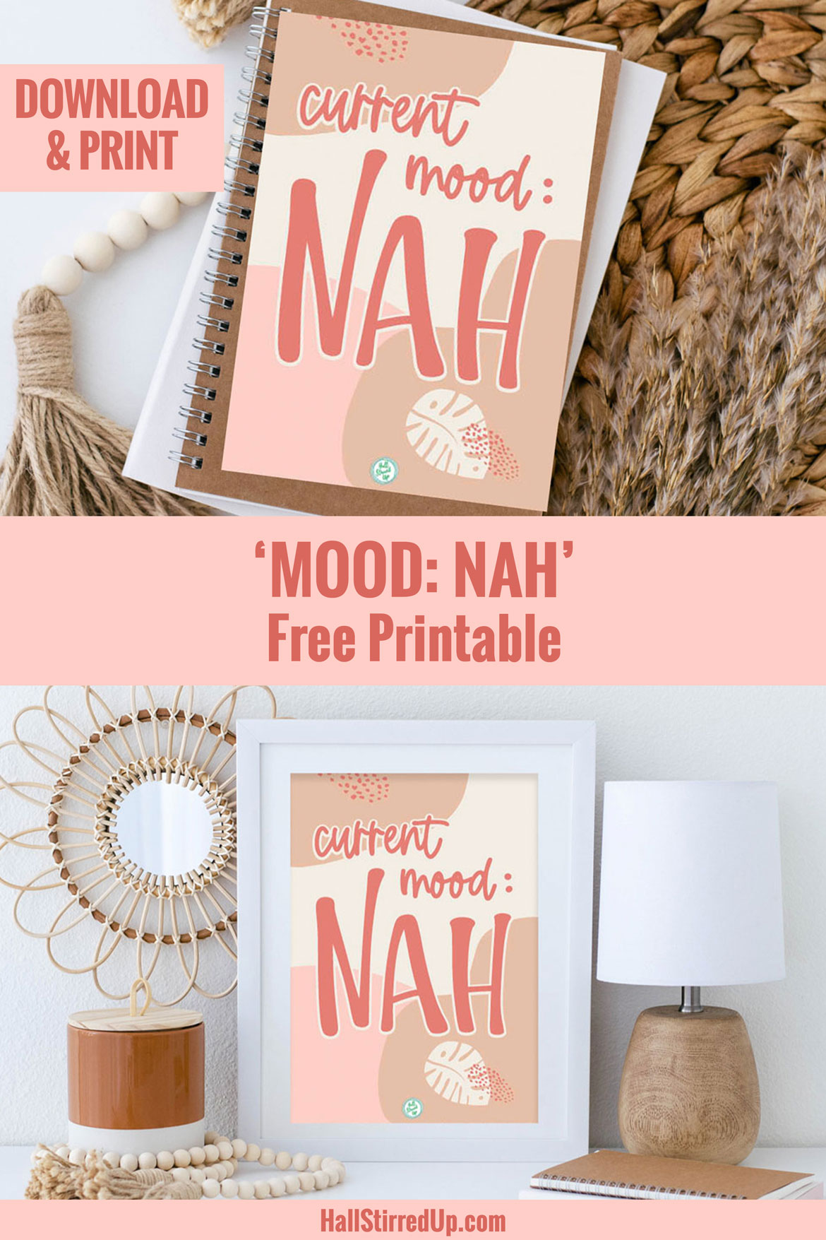 Current mood: NAH! Free Sassy Series printable